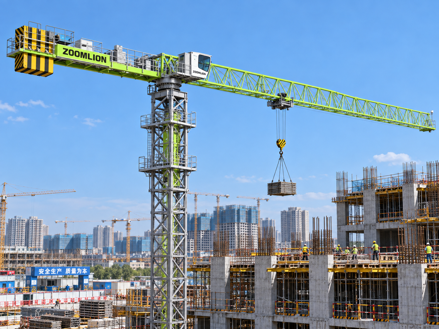 Башенные краны ZOOMLION